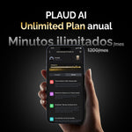 Suscripción Ilimitado Anual a PLAUD AI | Pack de 2