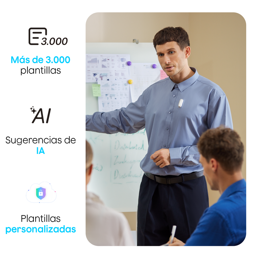 Plaud NotePin y Pro Plan Anual con IA
