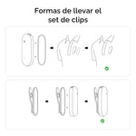 Clip & Pin Magnético para Plaud NotePin
