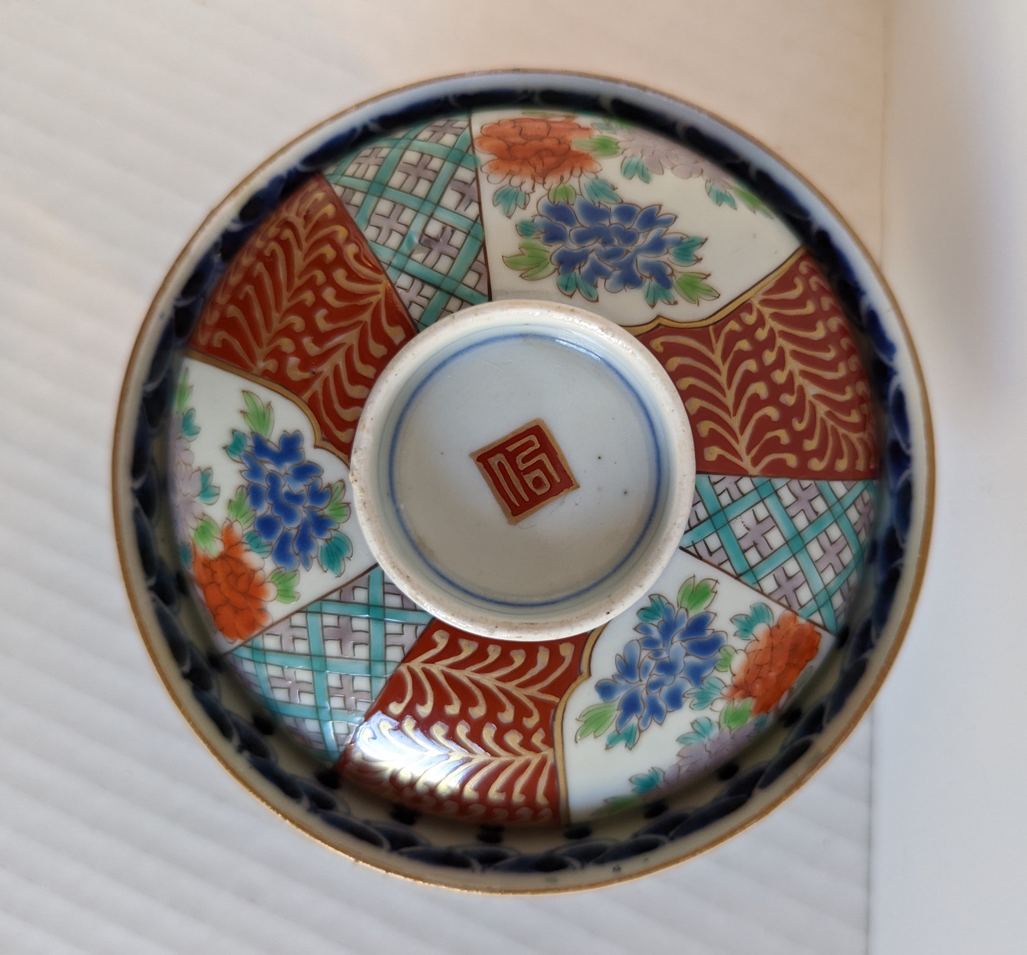 Antique Japanese Imari Ware Bowl/Lid