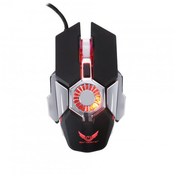 Mf Product Strike 0593 RGB Wired Fan Gaming Mouse Black