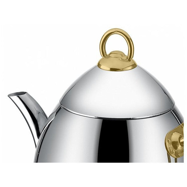 Tac Festa Induction Base Family Size Teapot Gold