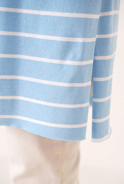 Striped Tunic Baby Blue