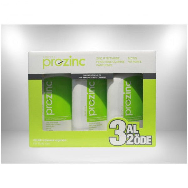 Prozinc Green Set Shampoo For Dry Hair 300 Ml Buy 3 Pay For 2