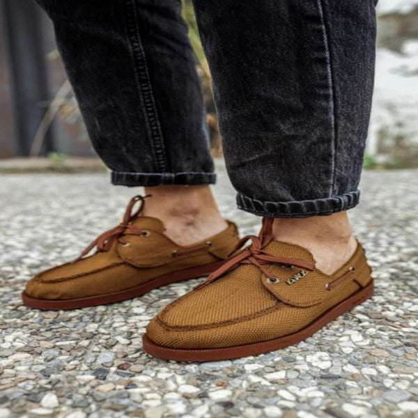 Knack Seasonal Linen Shoes 008 Tan