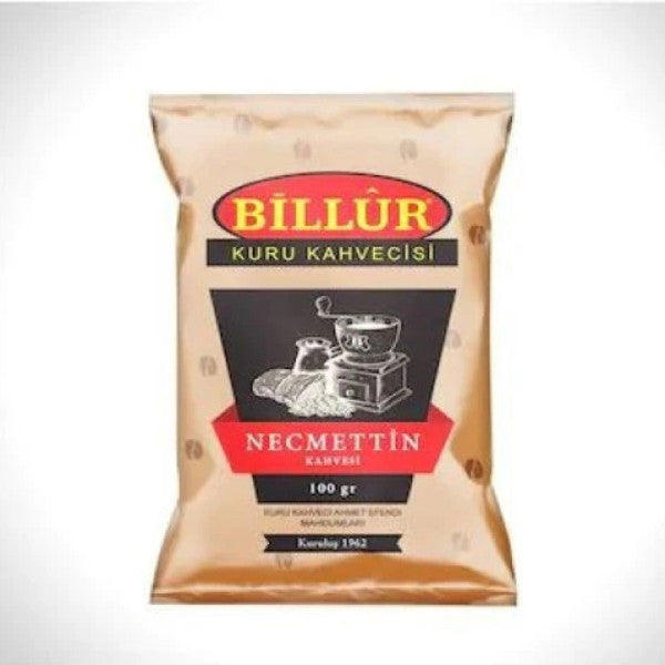 Billur Kuru Kahvecisi Necmettin Dibek Coffee 12 X 100 G