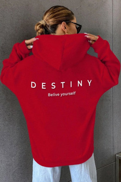 Unisex Destiny Printed Sweatshirt