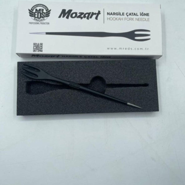 Mr.eds Mozart Hookah Needle - Fork Black