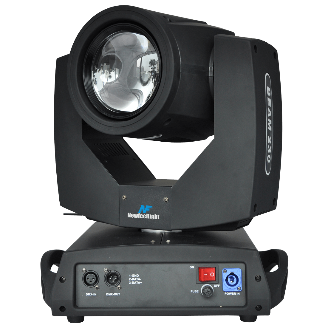 thumbnail image 2 of 7R 230W Beam Moving Head Light - 17 Patterns, 14 Colors, DMX512 & Voice Control DJ Lighting For Parties 2 of 9