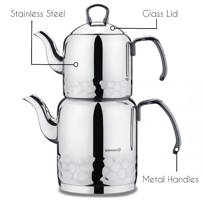 ERNA TEA POT SET 1.2 lt - 2.2 lt (40.6 oz - 74.4 oz)