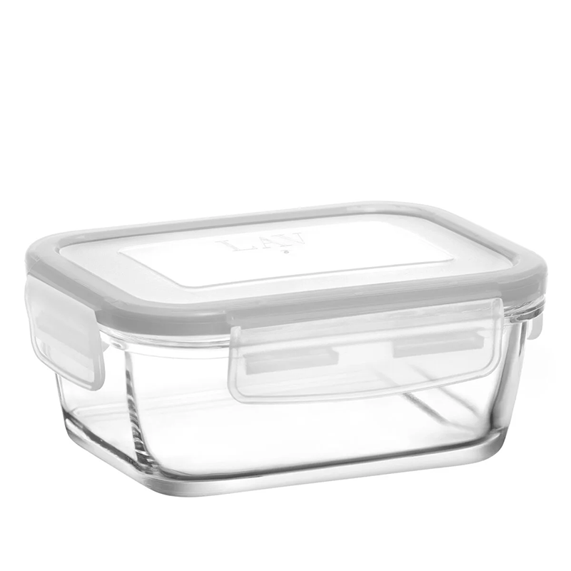 FOOD CONTAINER & LOCKED LID 400 cc (13 3/4 oz) 1 Pcs (12 in Box)