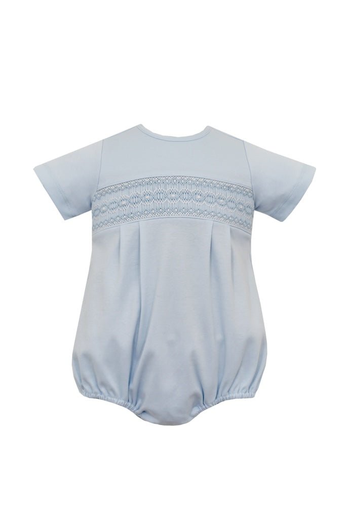 Petit Bebe Luca Light Blue Knit Bubble