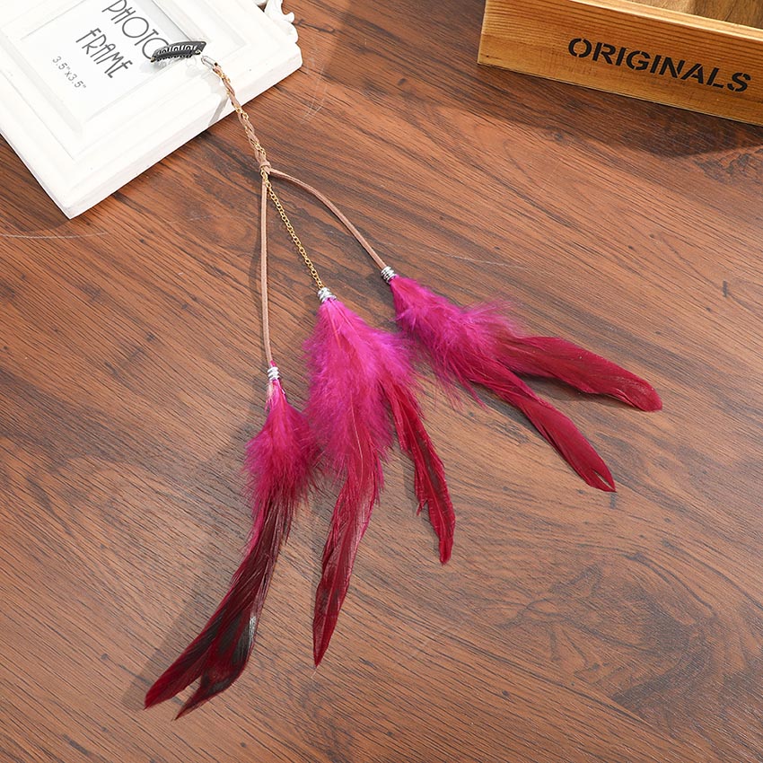 Tassel Feather Hair Combs