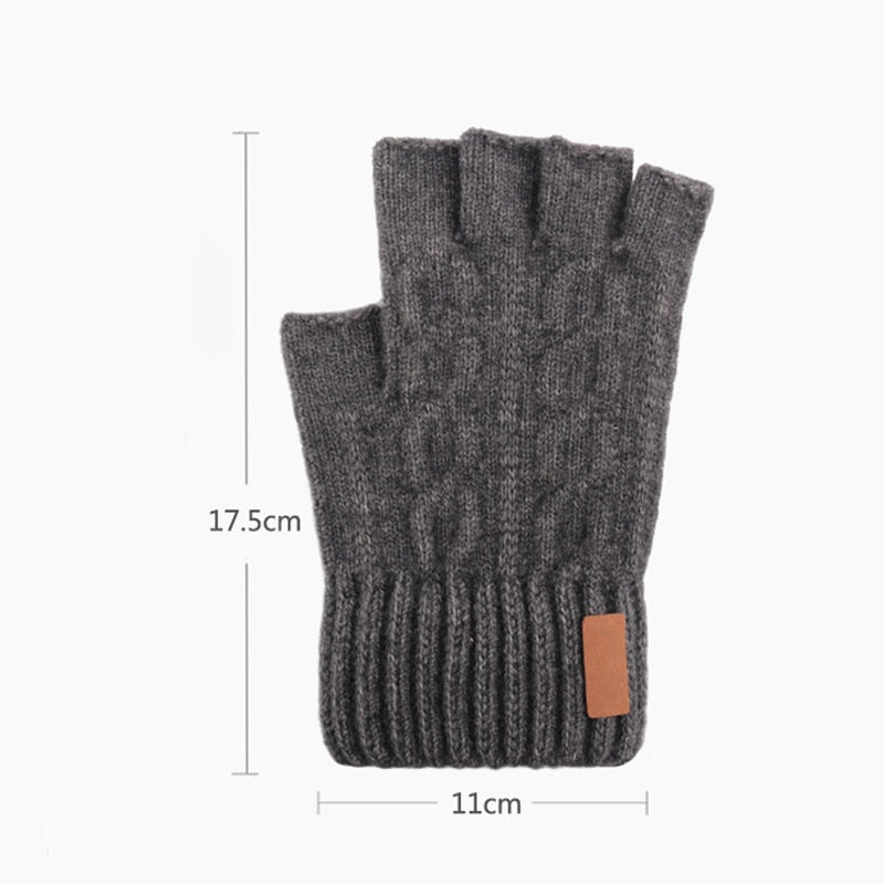 Knit Fingerless Gloves