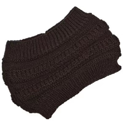 Ponytail Wool Hat