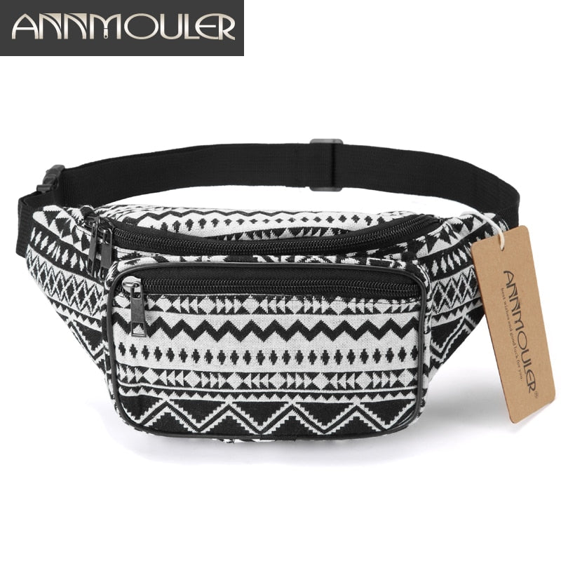 Patterned Waist Bag