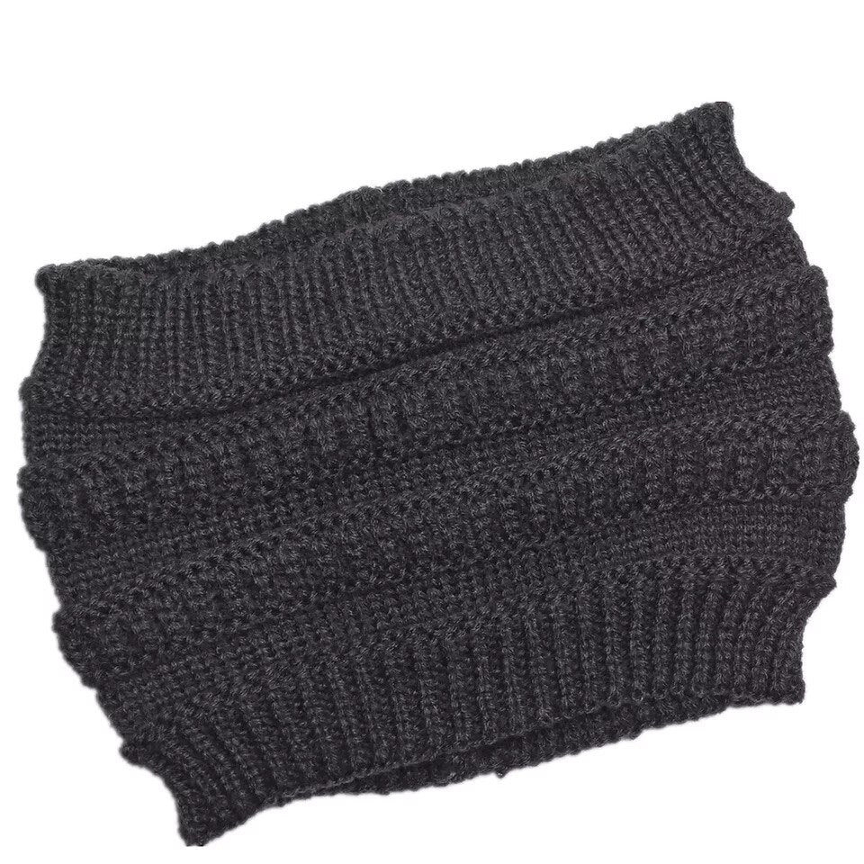 Ponytail Wool Hat