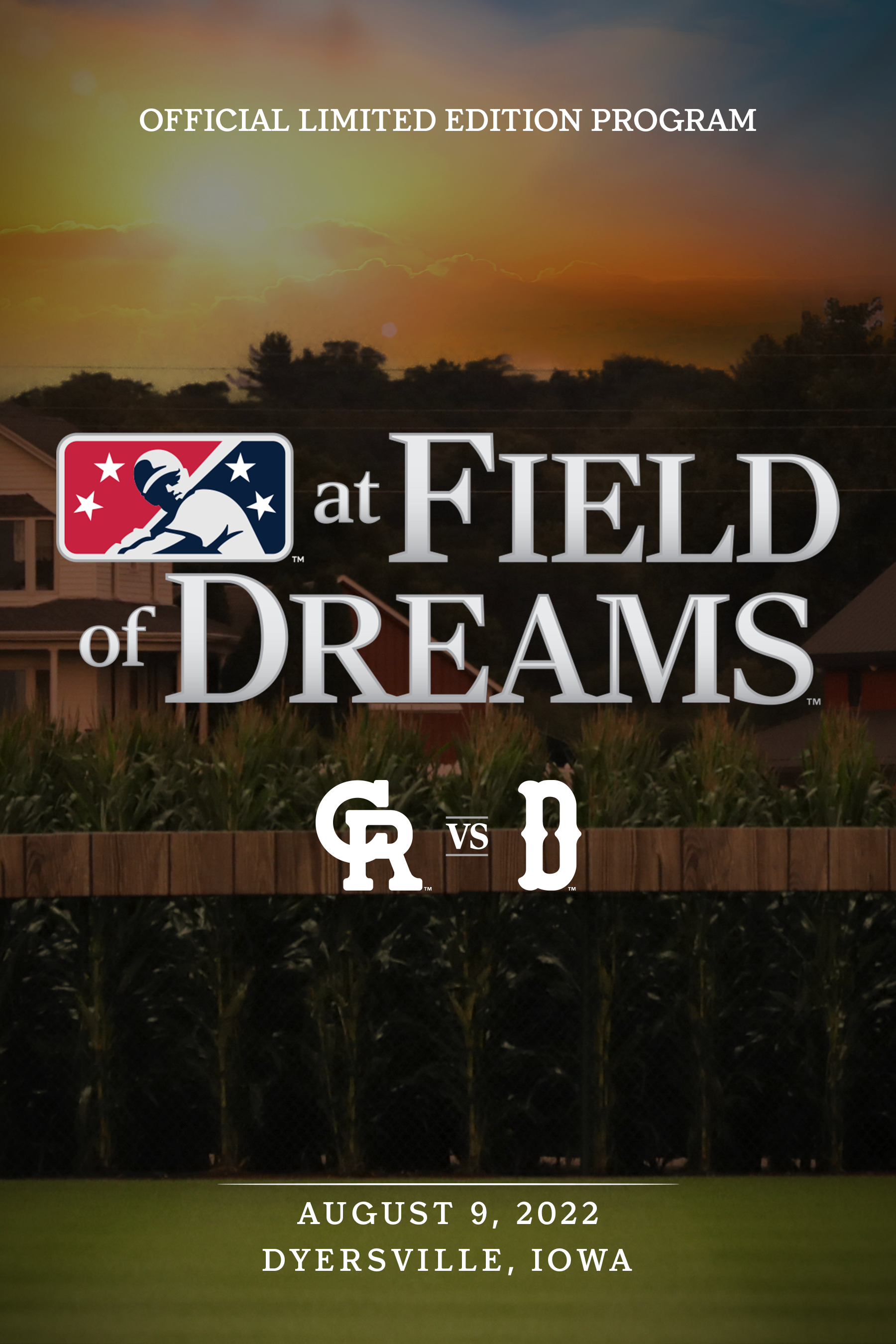 MiLB 2022 Field of Dreams Program