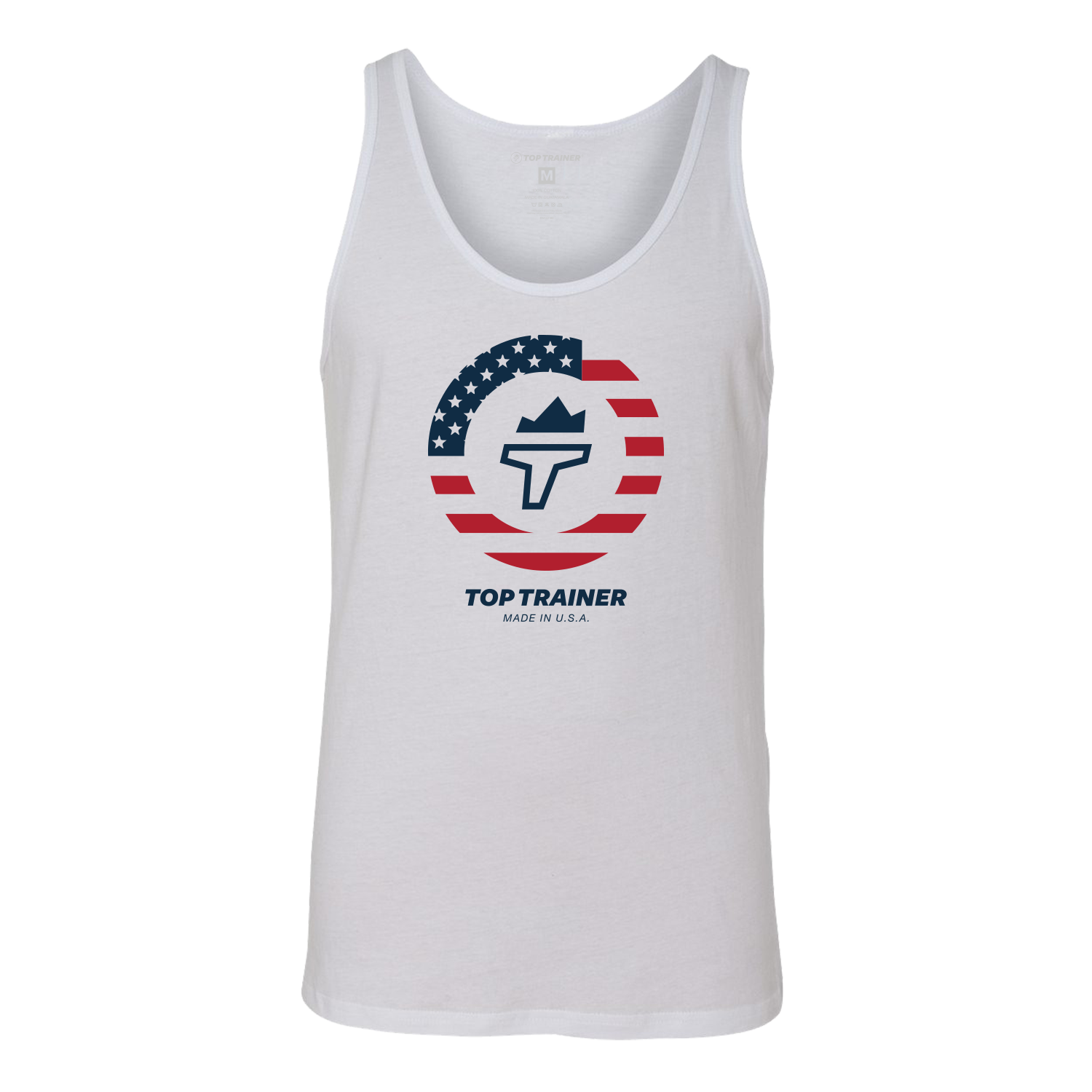 American Flag Torch Tank Top