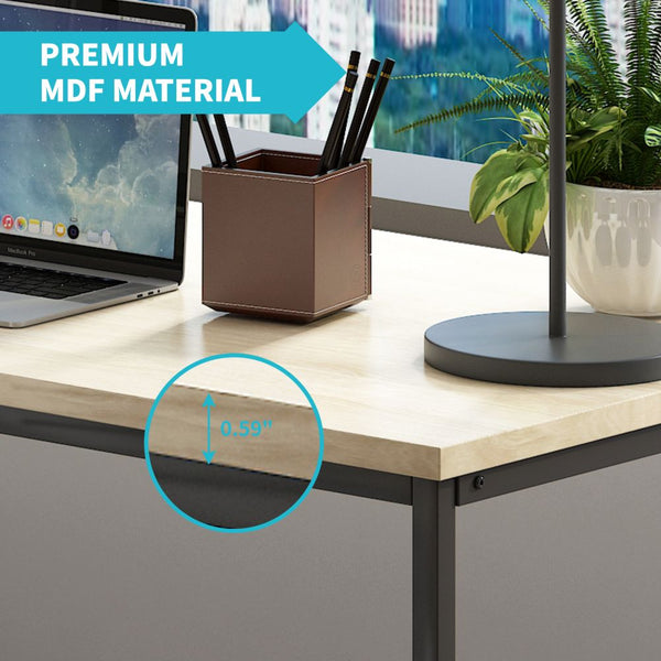 Mjkone 64” L-Shaped Office Computer Desk