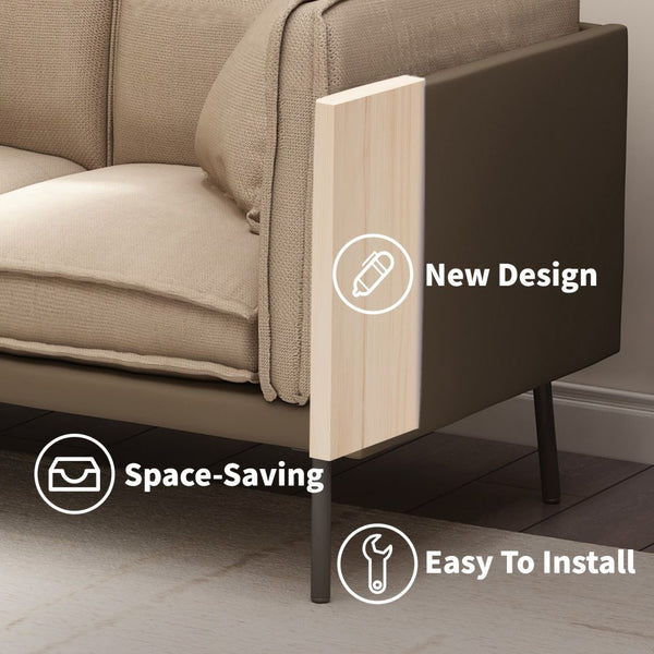 Mjkone Upholstered Sectional Sofa