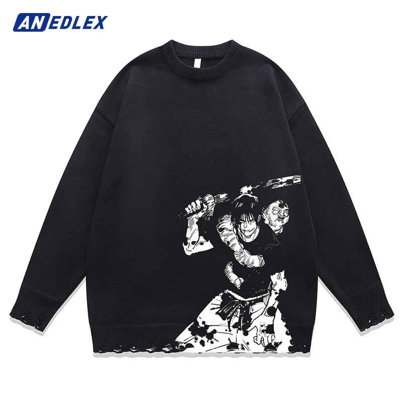 Toji Fushiguro Anime Sweater