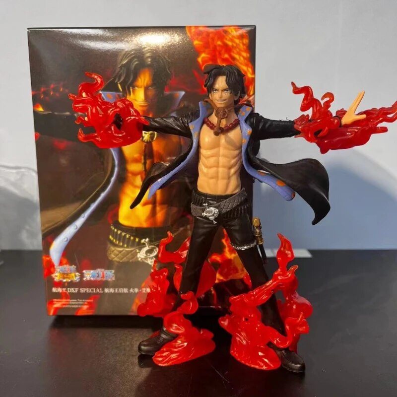 One Piece Portgas D Ace  Flame Fist Action Figure