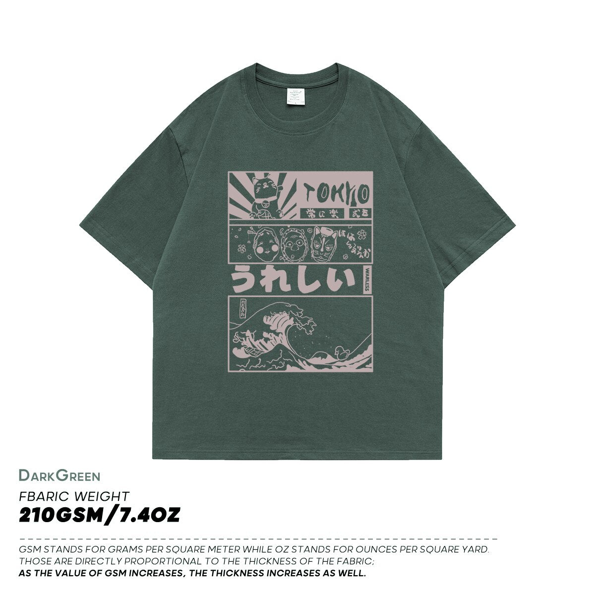 Anime Tokyo Men Tshirts