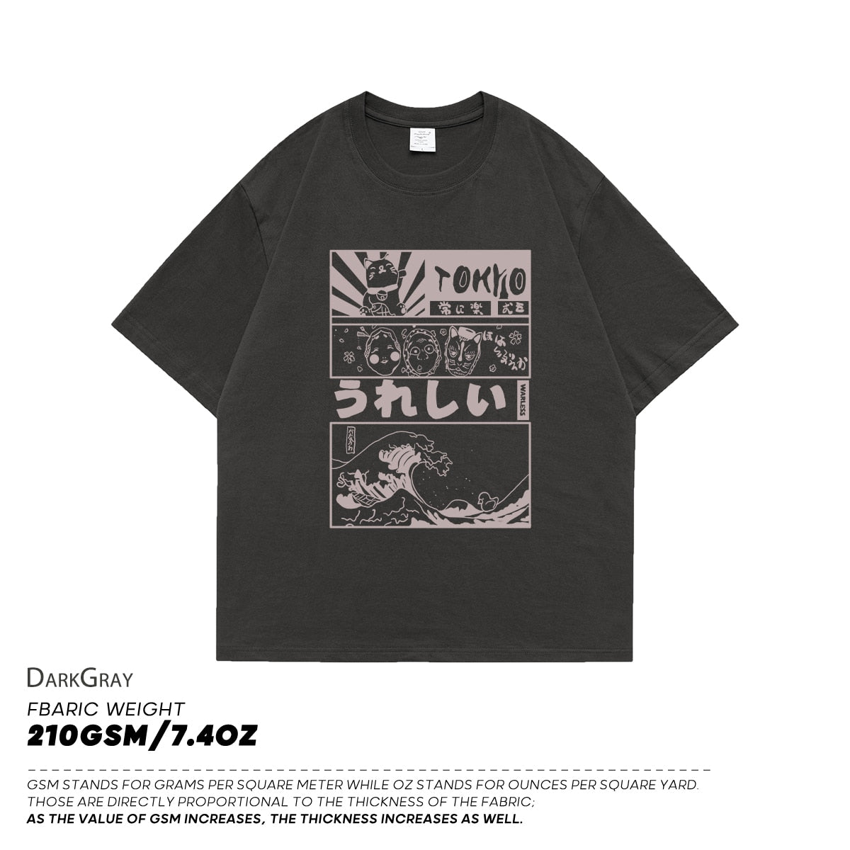 Anime Tokyo Men Tshirts