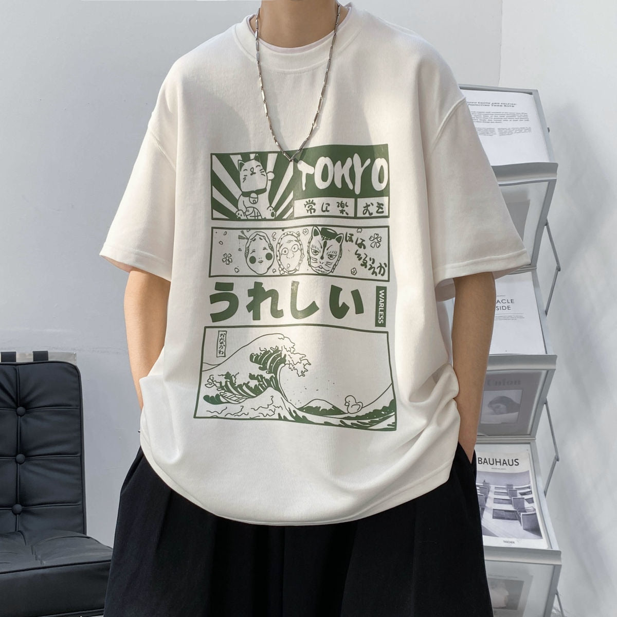 Anime Tokyo Men Tshirts