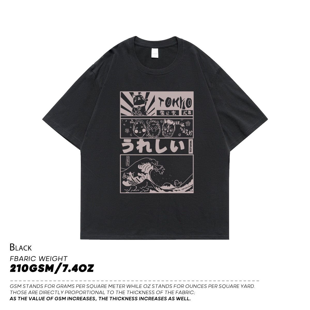 Anime Tokyo Men Tshirts