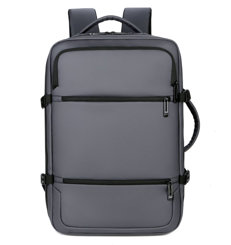 OUMANTU 2026 Men Business Computer Backpack Large Capacity Outdoor Bag(Gray)