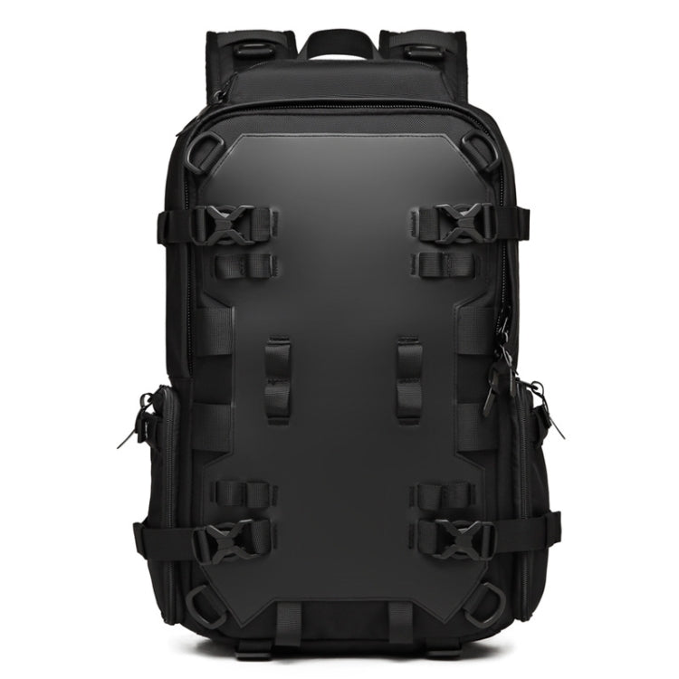 Ozuko 9587 Men Backpack Sports Helmet Men Backpack Breathable Waterproof And Wear-resistant(Black)