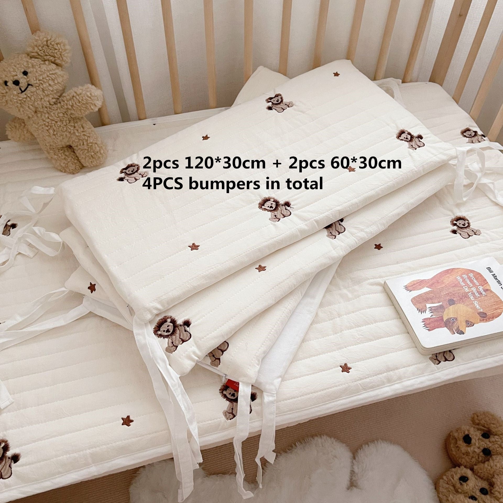 Quilted Cotton Baby Crib Bedding Mix & Match Set