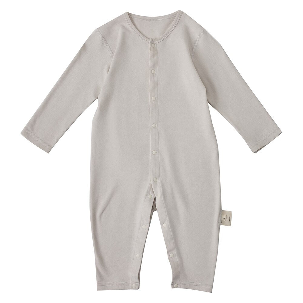 Soft 100% Cotton Pajama for Infant Baby with Open Crotch