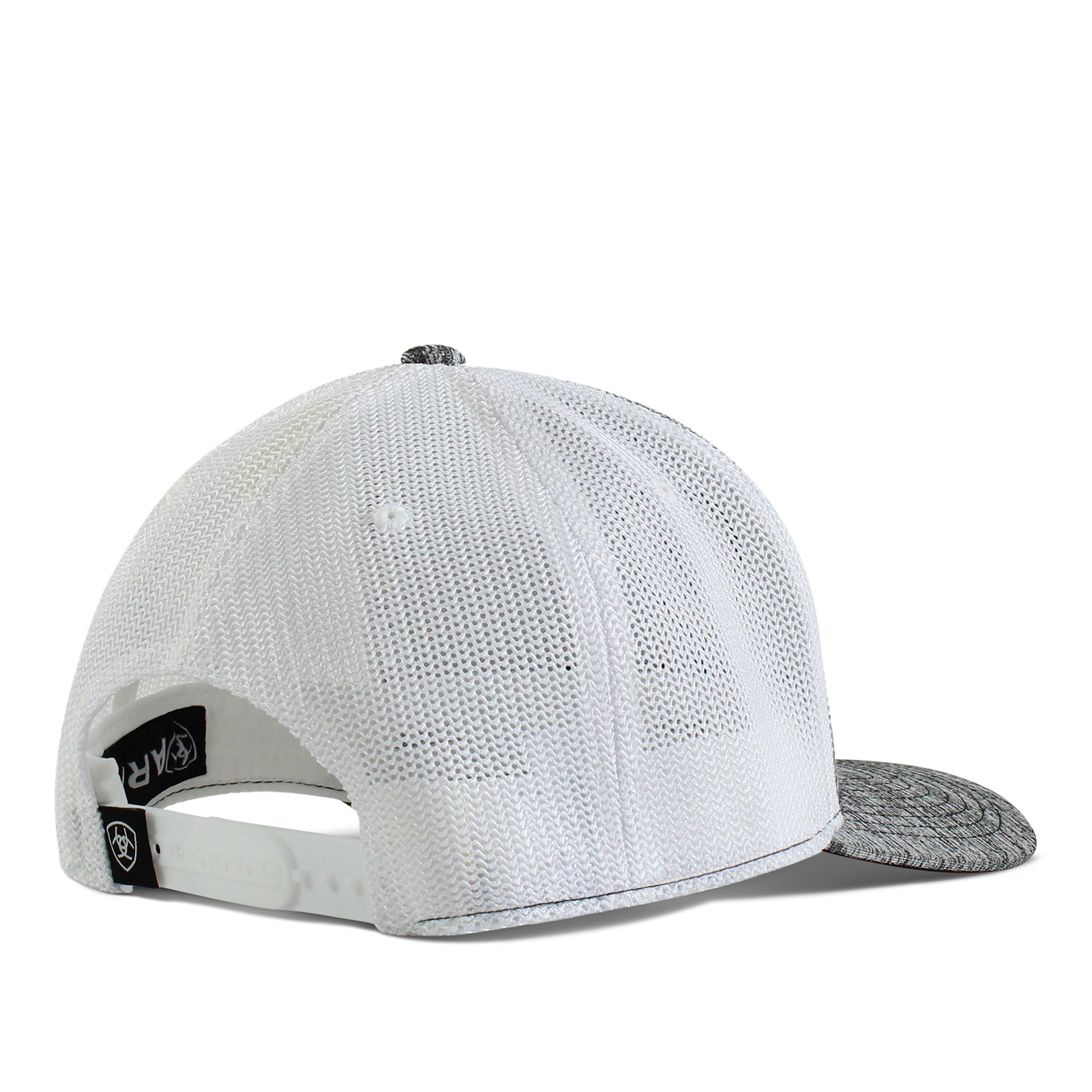 Ariat Snapback Grey American Flag Trucker Hat