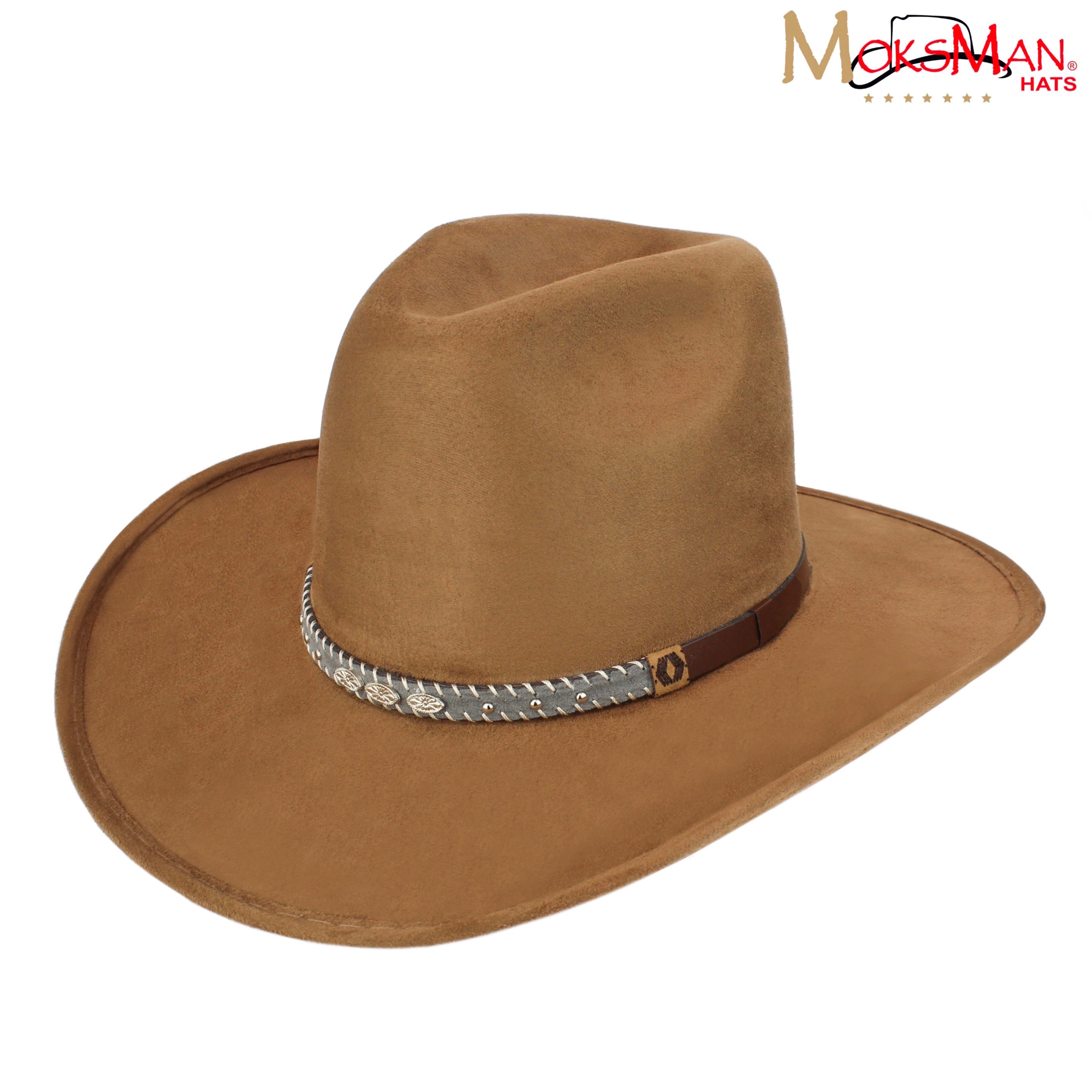 Itzel Moksman Suede Hat - Almond