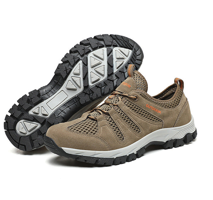 Men's Orthopedic Hiking Walking Shoes Y078– Wmshoes