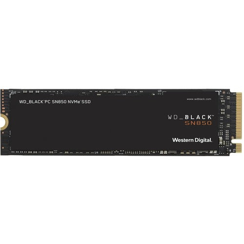 WD Black WDS500G1X0E SN850 NVMe 500GB PCI-E 4.0 X4 M.2 2280 Internal Ssd