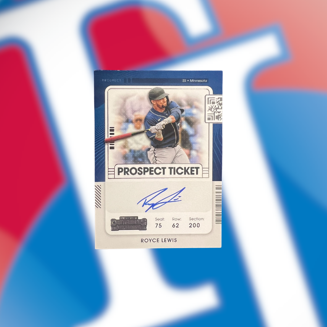 2021 Contenders Prospect Ticket Auto #PT-RL Royce Lewis - Minnesota Twins!