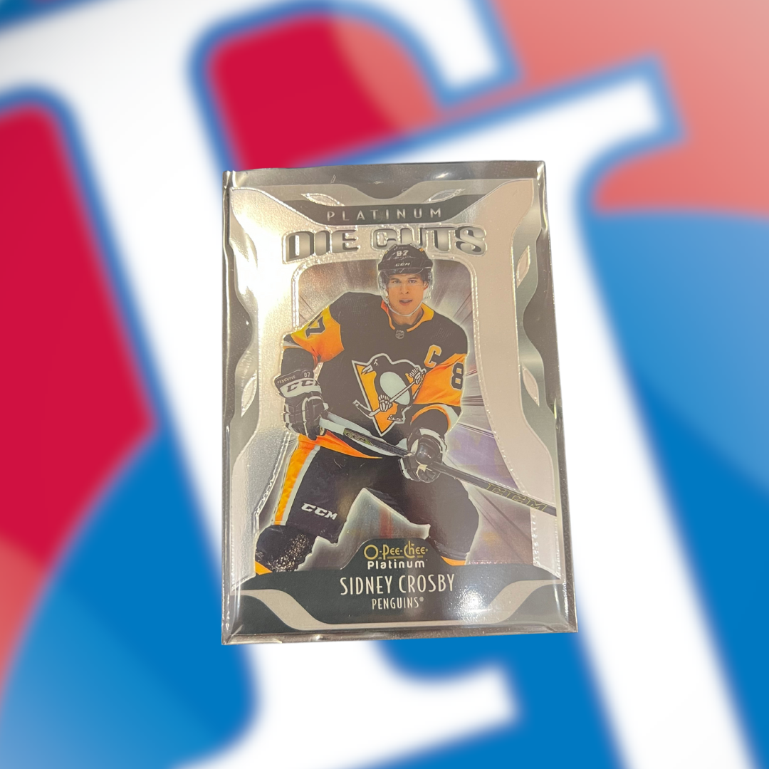 2021-22 O-Pee-Chee OPC Platinum Platinum Die Cuts #DC-4 Sidney Crosby!