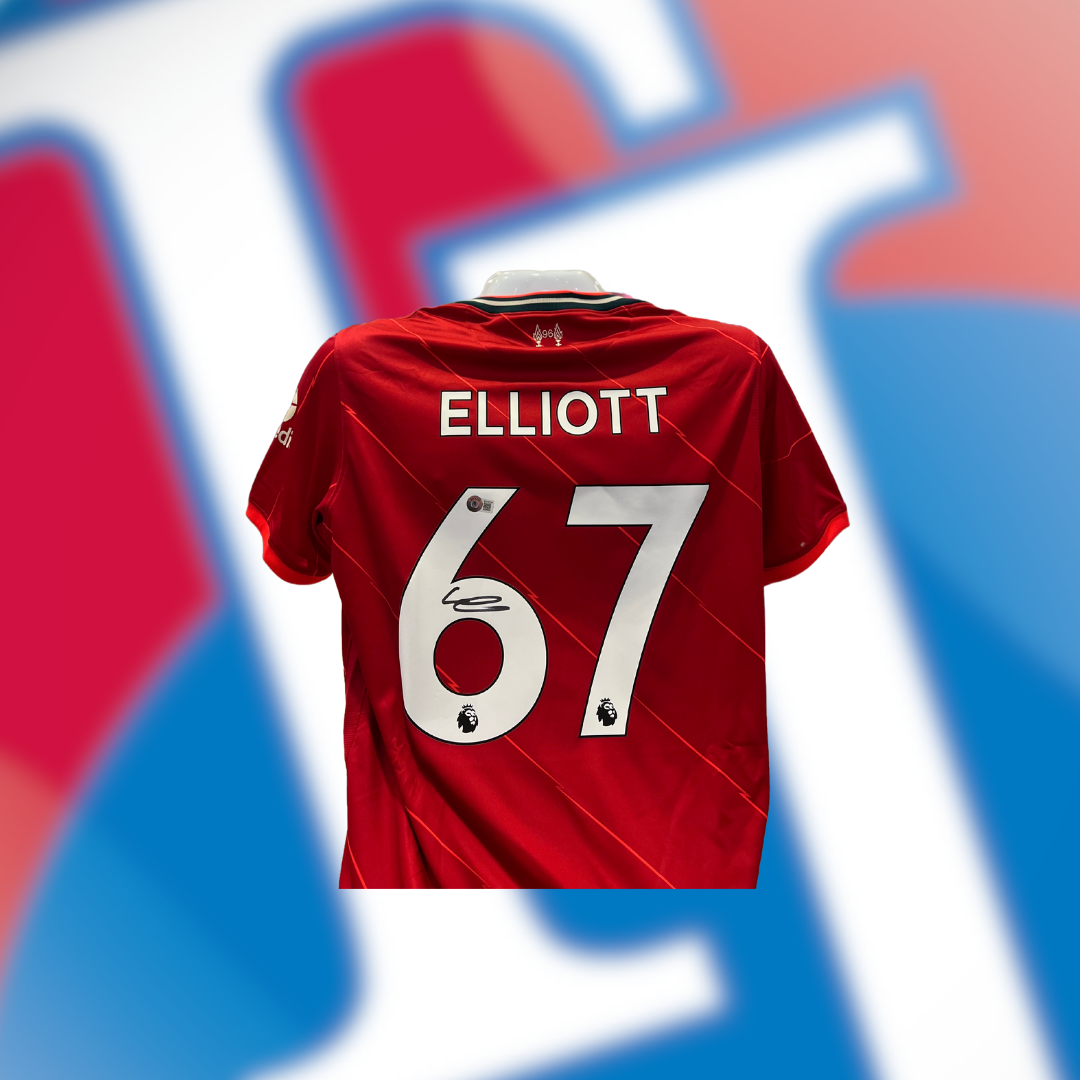 Liverpool Harvey Elliot Auto Jersey