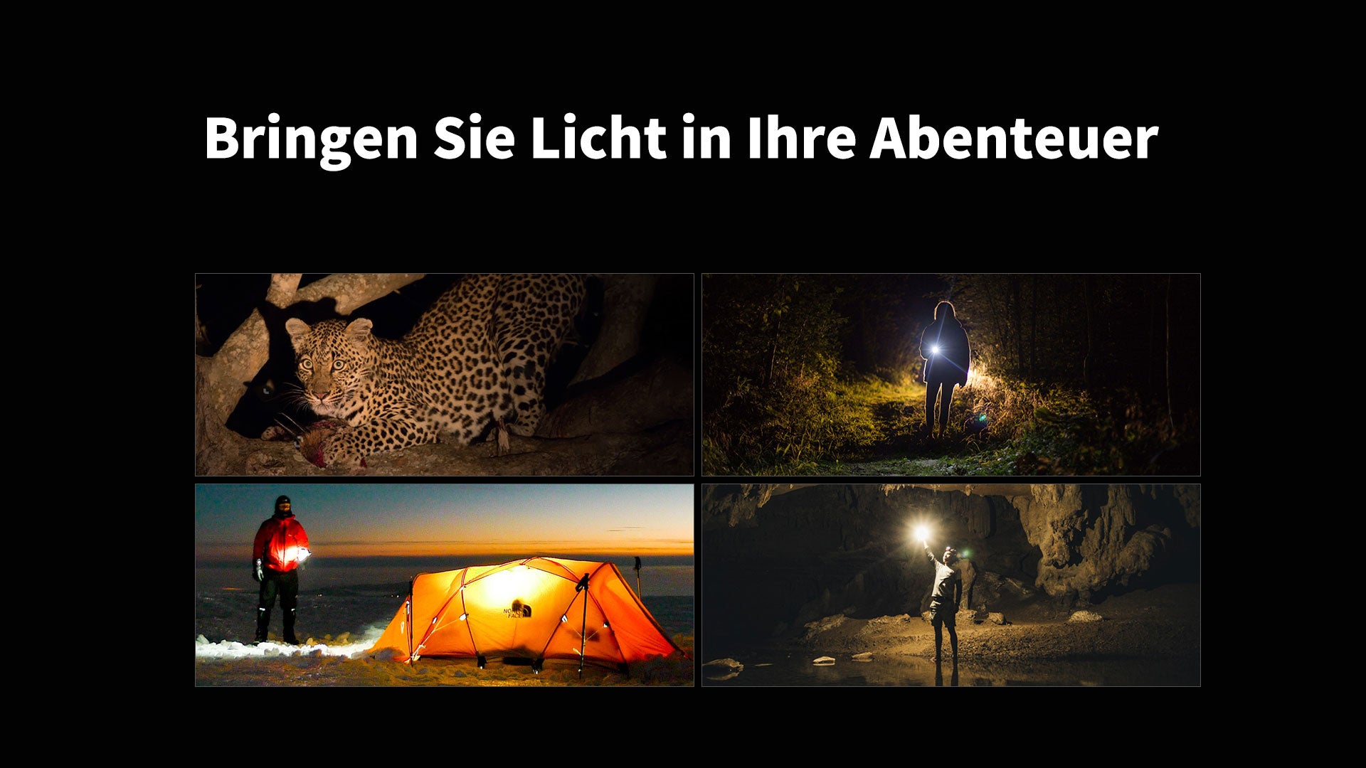 Bringen Sie Licht in lhre Abenteuer