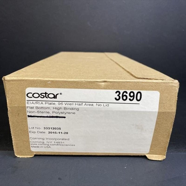 Corning Costar 3690 Culture Plate 96 Well EIA/RIA High Binding Pack of 15 Plates