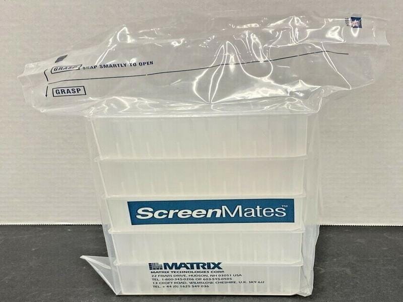 Thermo Scientific 4211 Storage Plate ScreenMates 1 ml Deepwell Sealed Pack of 5