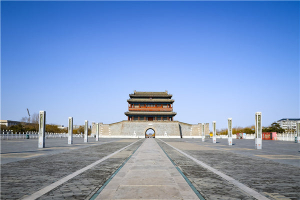 The Central Axis of Beijing, stretching 7.8 km from Yongding Gate