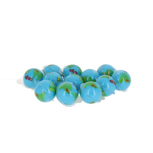 One Flavor Candy Earth Gummy Planet Gummi Candy Bulk in Resealable Bag (12 Balls) (Planets)