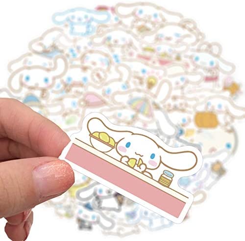 Cinnamoroll babyCinnamoroll Stickers| 50 Pcak | Vinyl Waterproof Stickers for Laptop,Bumper,Water Bottles,Computer,Phone,Hard hat,Car Stickers and Decals (Cinnamoroll)