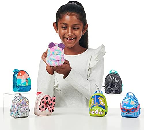 REAL LITTLES - One Collectible Micro Disney Backpack with Beauty Surprises Inside! - Styles May Vary, Multicolor (25267)