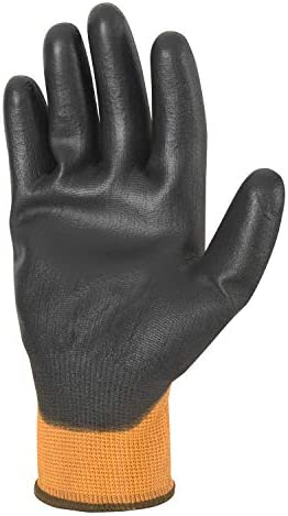 Wells Lamont mens 559lf Work Gloves, Black, Large Pack of 6 US